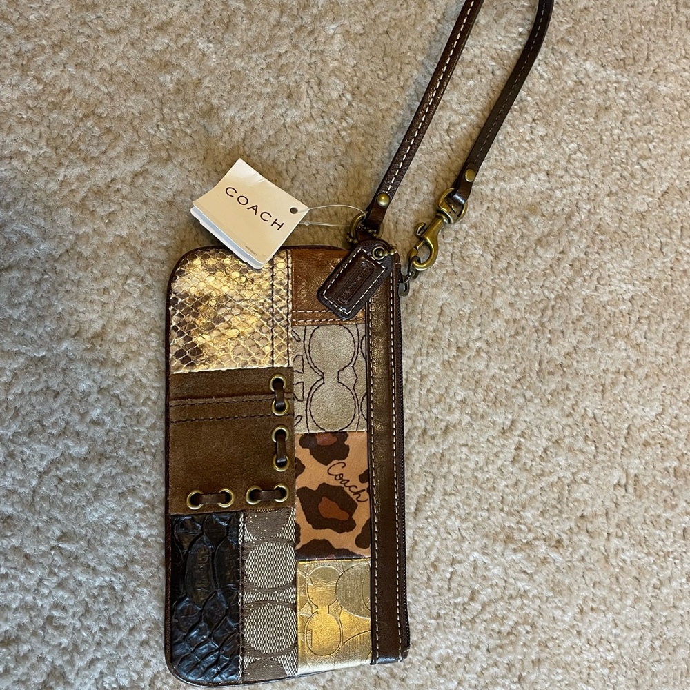 Coach wristlet